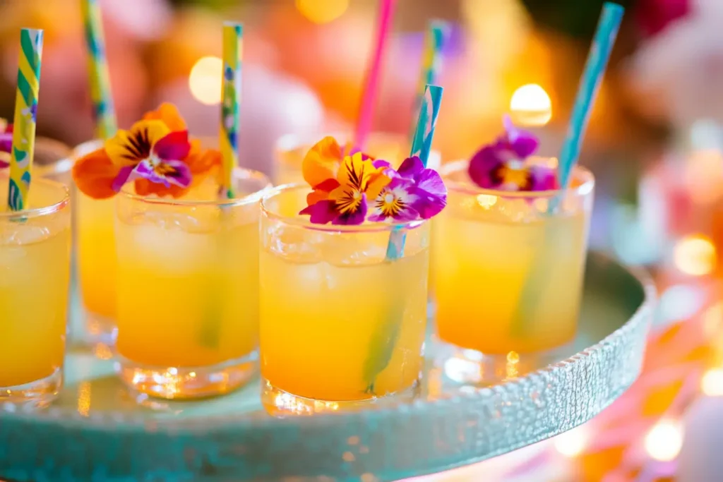 Celebrate with a Twist Pineapple Upside Down Cake Shots Made Easy 2
