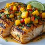 Mango salsa for grilled fish