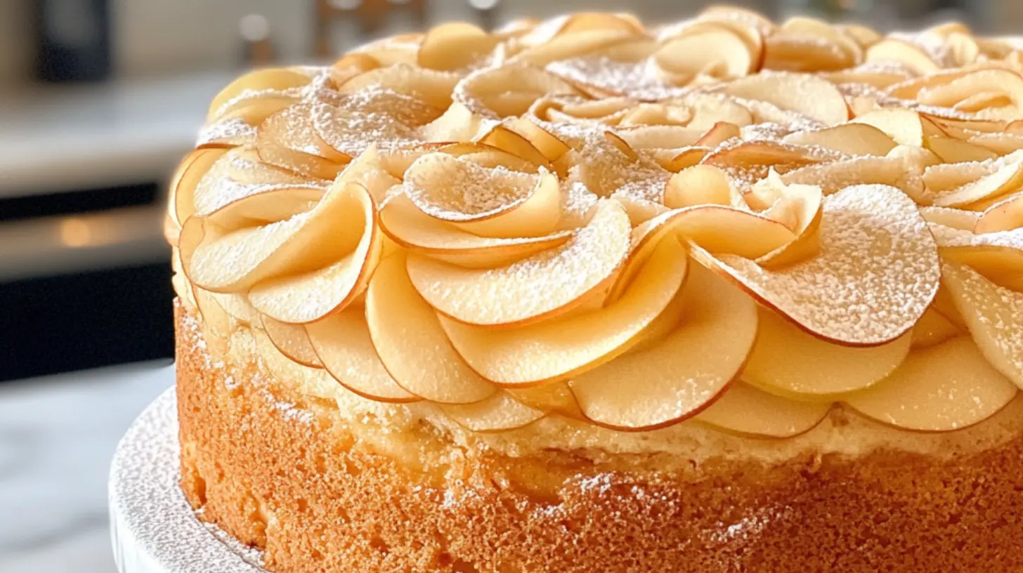 Why does my apple cake fall apart