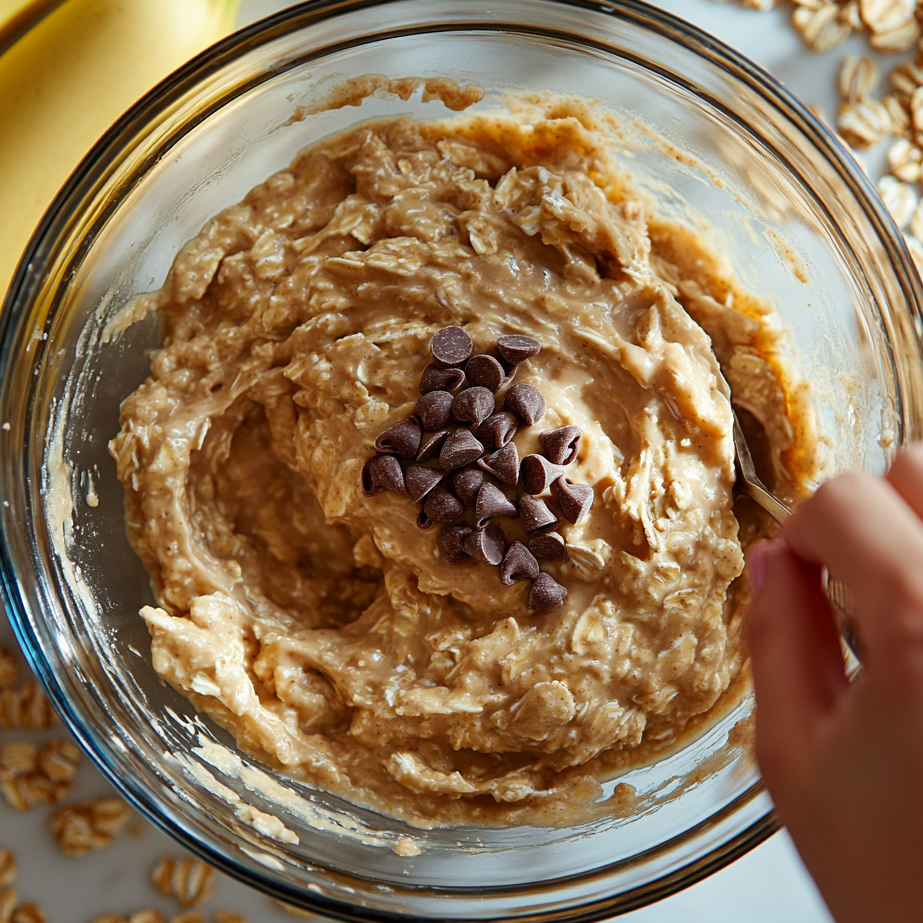 4 Ingredient Banana Oatmeal Peanut Butter Bars Easy Healthy 6 - 4-Ingredient Banana Oatmeal Peanut Butter Bars: Easy & Healthy